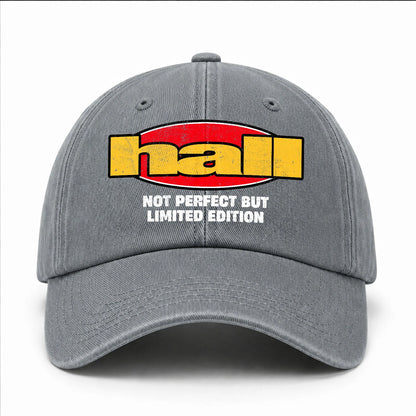 Your Name Not Perfect But Limited Edition Red Logo Washed Cap HALL 13K1 C84PF