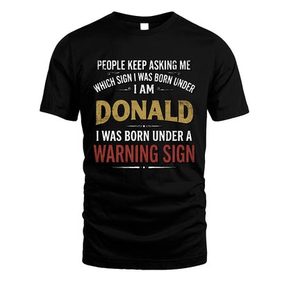 DONALD 13K1-562 People Keep Asking Me ...