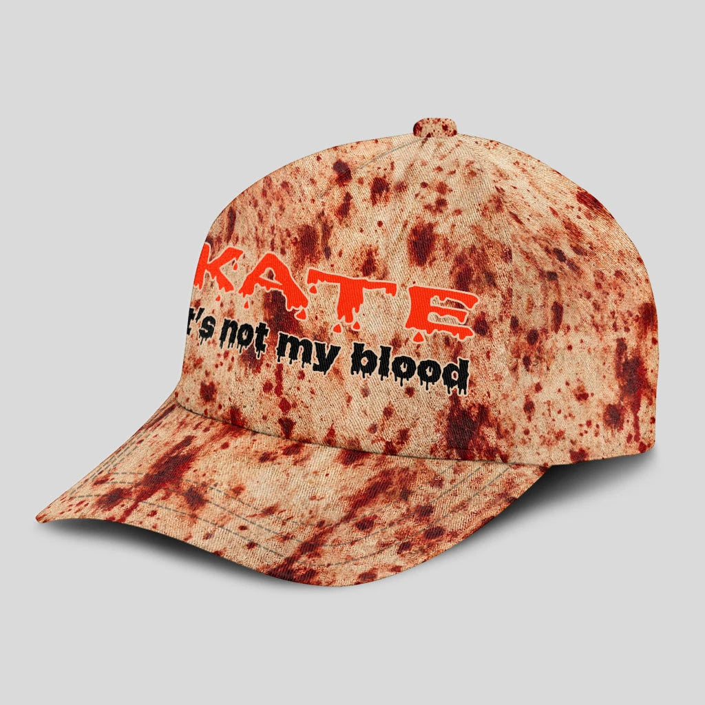 It's Not My Blood Halloween Cap KATE 13K1 C70PF