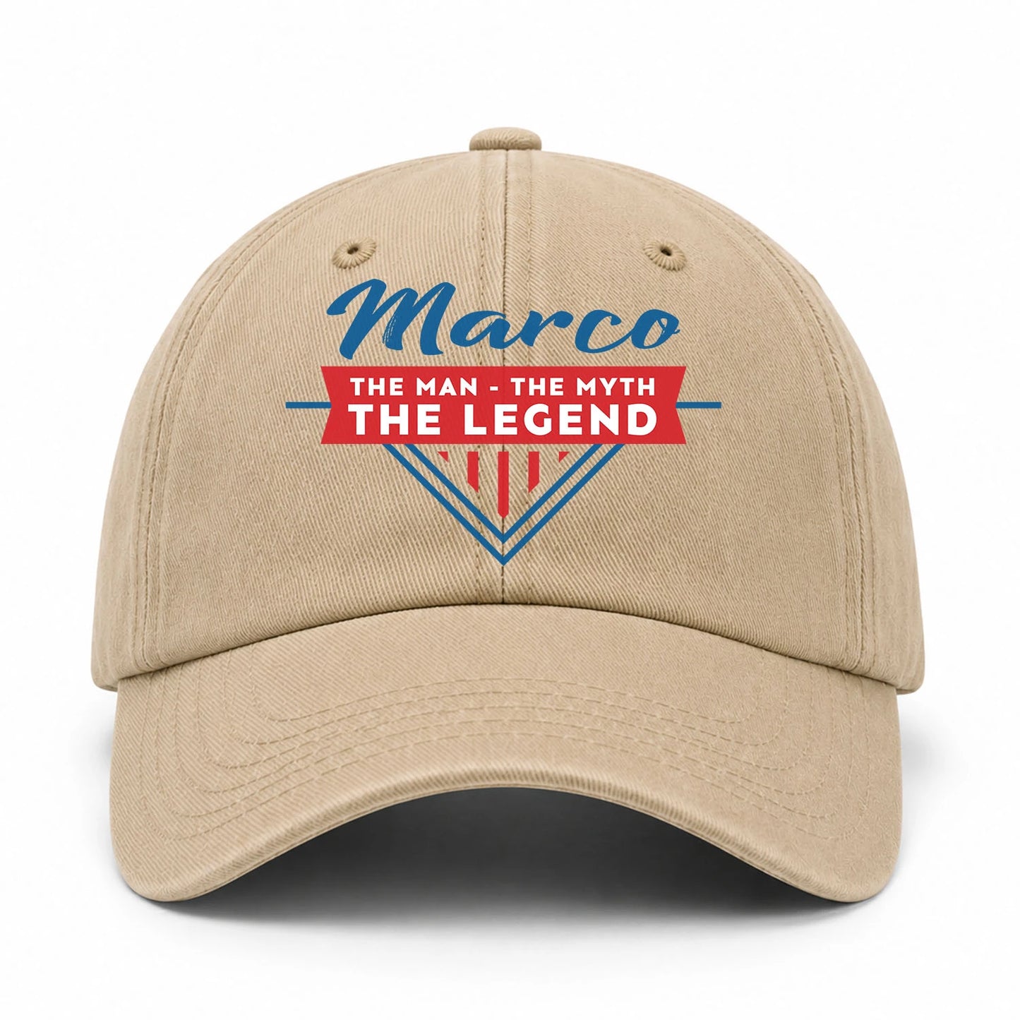 The Man The Myth The Legend Logo Washed Cap MARCO 13K1 C37PF