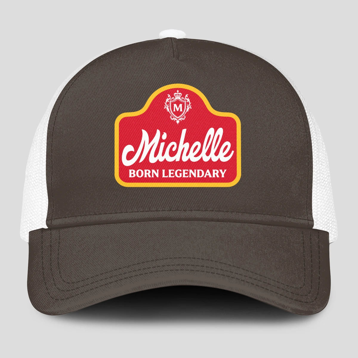 Born Legendary Charcoal Mesh Cap MICHELLE 13K1 C196PF
