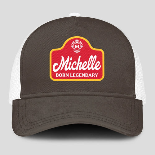Born Legendary Charcoal Mesh Cap MICHELLE 13K1 C196PF