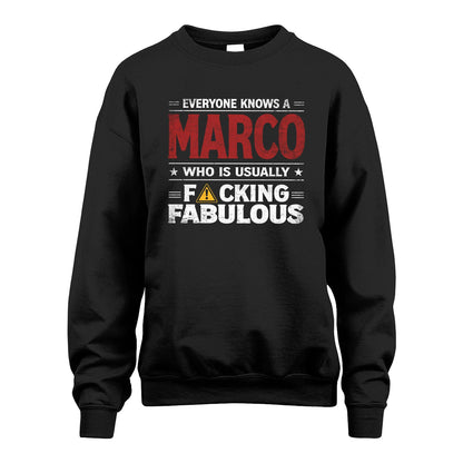MARCO 13K1-565 Everyone Know A/An Name Who Is Usually...