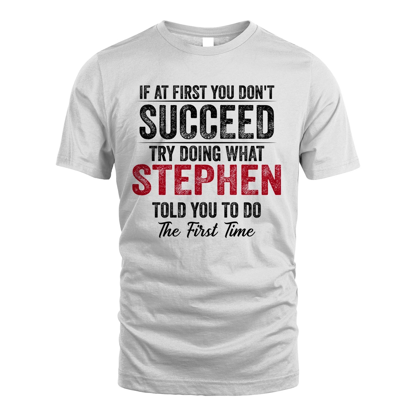 STEPHEN 13K1-357 If At First You Don't Succeed...