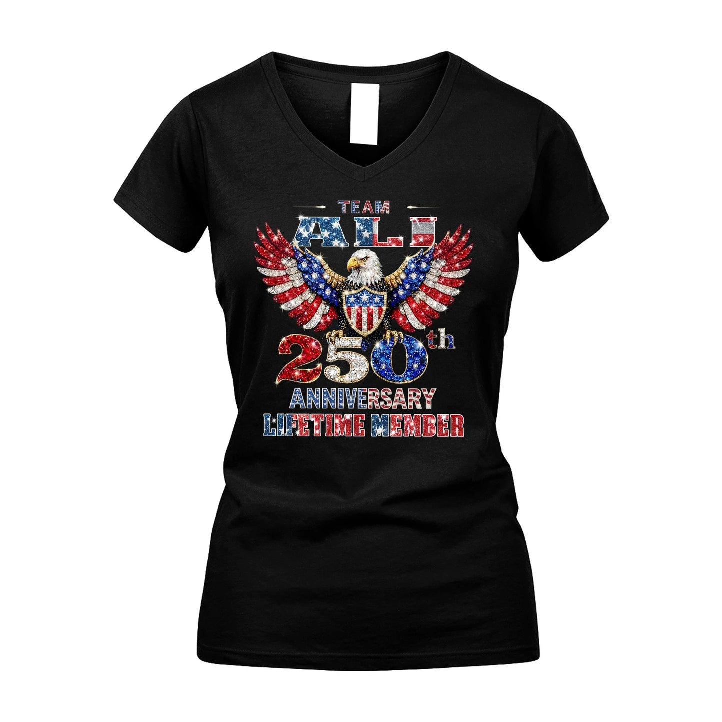 ALEXIS 13K1-523 Personalized "Team...Lifetime Member" America 250 Design