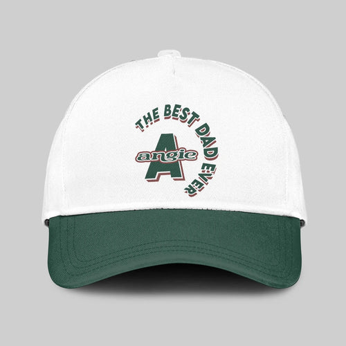 The Best Dad Ever Custom Name Cap ANGIE 13K1 C35PF