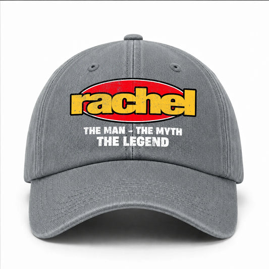 The Man The Myth The Legend Vintage Logo Washed Cap RACHEL 13K1 C162PF