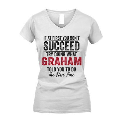 GRAHAM 13K1-357 If At First You Don't Succeed...