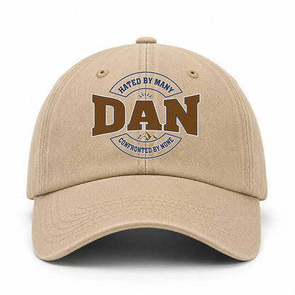 Hated By Many Confronted By None Washed Cap DAN 13K1 C36PF