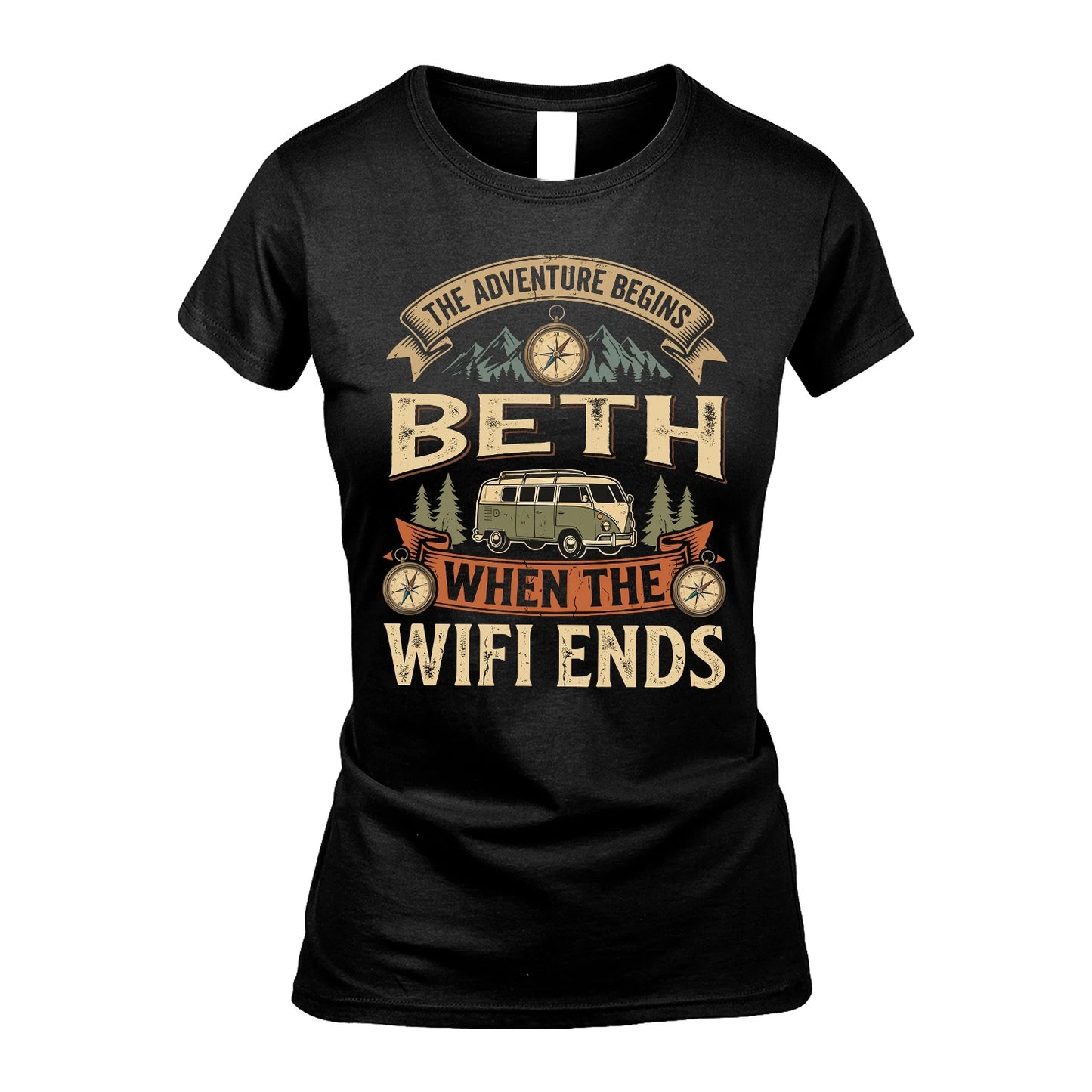 BETH 13K1-547 The Adventure Begins Name When The Wifi Ends