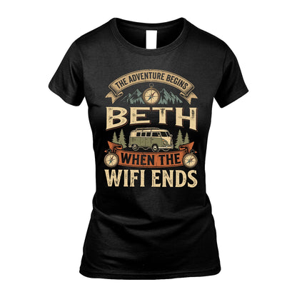 BETH 13K1-547 The Adventure Begins Name When The Wifi Ends