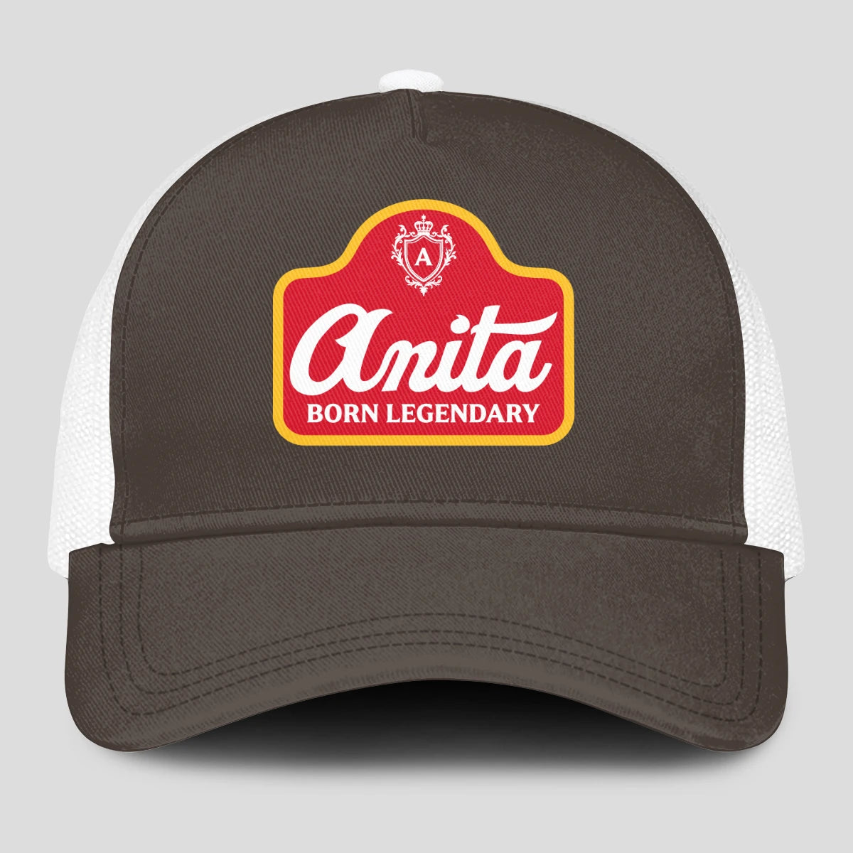 Born Legendary Charcoal Mesh Cap ANITA 13K1 C196PF