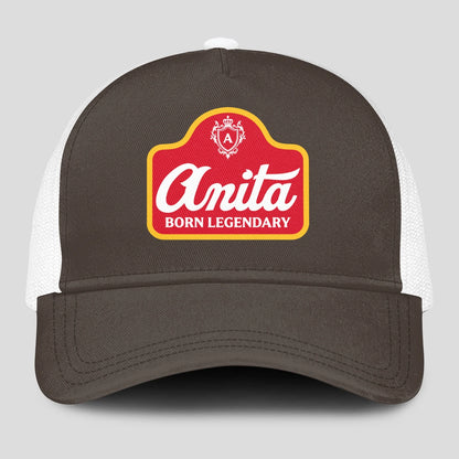Born Legendary Charcoal Mesh Cap ANITA 13K1 C196PF