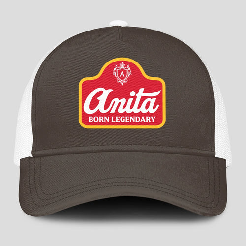 Born Legendary Charcoal Mesh Cap ANITA 13K1 C196PF