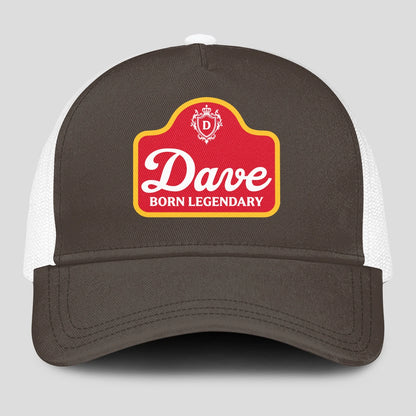 Born Legendary Charcoal Mesh Cap DAVE 13K1 C196PF