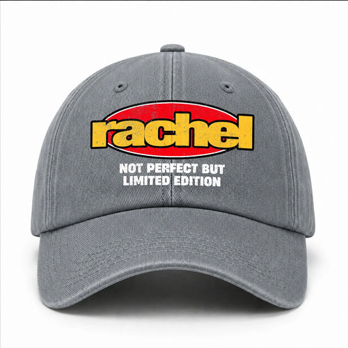 Your Name Not Perfect But Limited Edition Red Logo Washed Cap RACHEL 13K1 C84PF