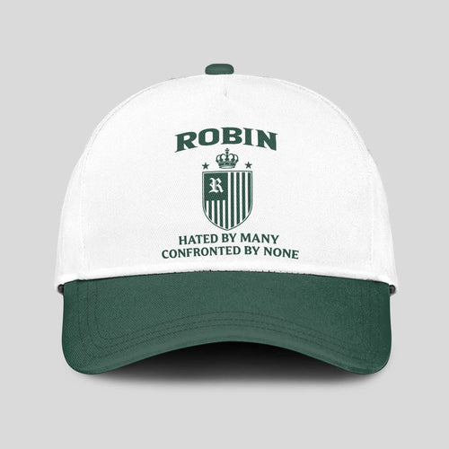 Hated By Many Confronted By None Luxury Logo Cap ROBIN 13K1 C41PF