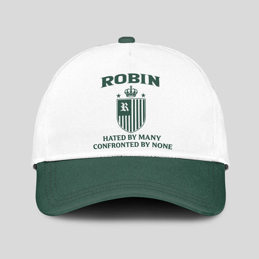 Hated By Many Confronted By None Luxury Logo Cap ROBIN 13K1 C41PF
