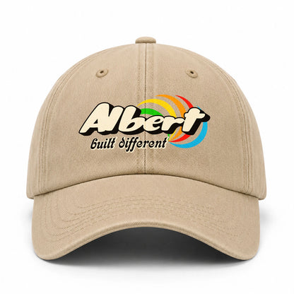 Your Name Built Different Retro Washed Cap ALBERT 13K1 C55PF