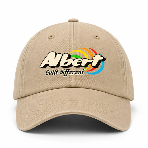 Your Name Built Different Retro Washed Cap ALBERT 13K1 C55PF