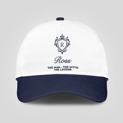 The Man The Myth The Legend Blue Cap ROSS 13K1 C46PF