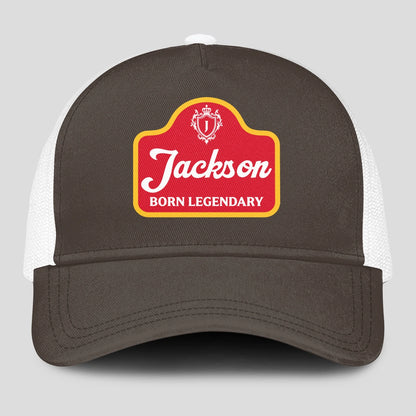 Born Legendary Charcoal Mesh Cap JACKSON 13K1 C196PF