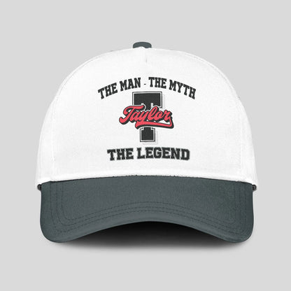 The Man The Myth The Legend Custom Initial Letter And Name Cap TAYLOR 13K1 C38PF