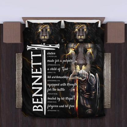 BENNETT Limited Edition Personalized Bedding Set 13K1-BS1
