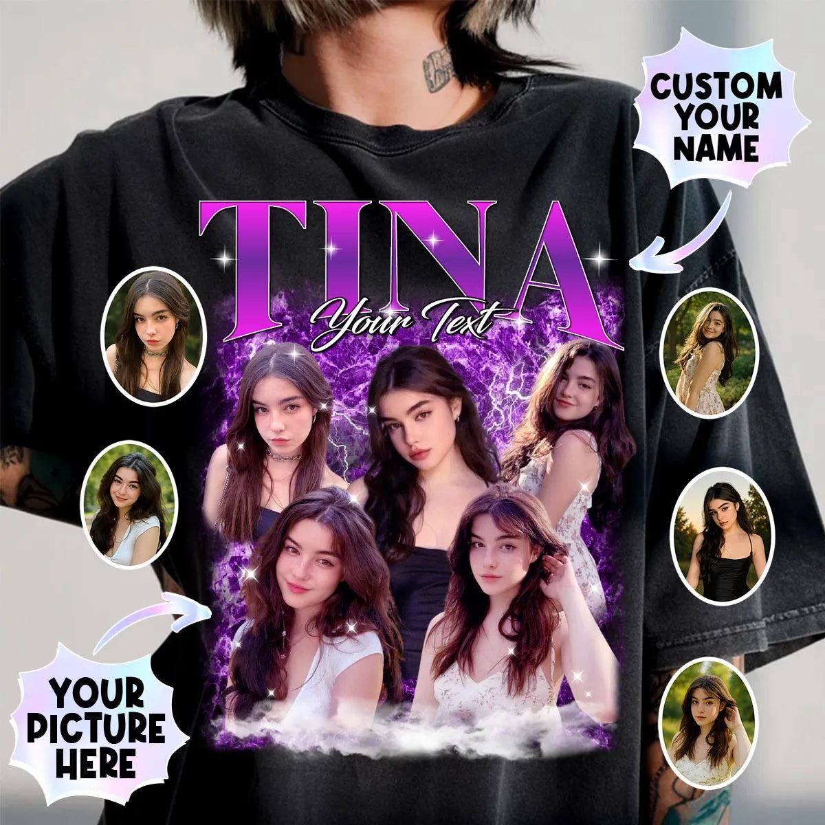 TINA 13K1-CTN1 Bootleg Rap Tee | Custom Bootleg T-Shirt | Perfect Gift