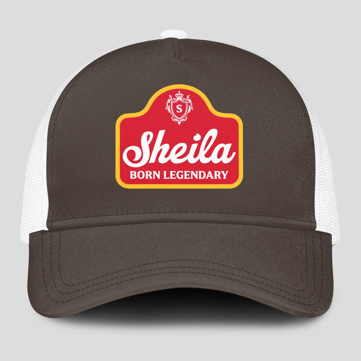 Born Legendary Charcoal Mesh Cap SHEILA 13K1 C196PF
