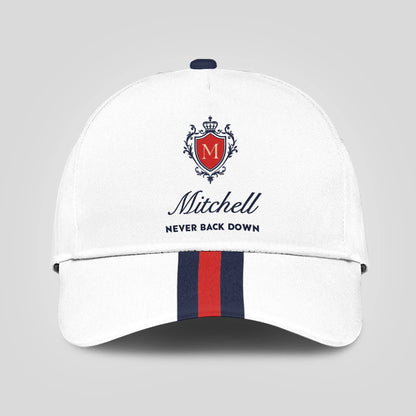 Never Back Down Stripped Cap MITCHELL 13K1 C86PF