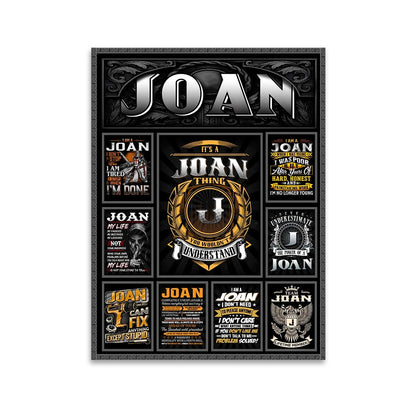 JOAN Personalized Sponge Floor Mat – Custom Printed Home Decor 13K1-AR2