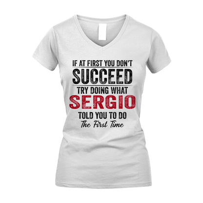 SERGIO 13K1-357 If At First You Don't Succeed...