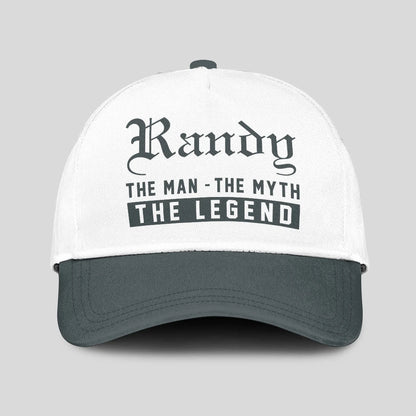 The Man The Myth The Legend Luxury Cap RANDY 13K1 C39PF