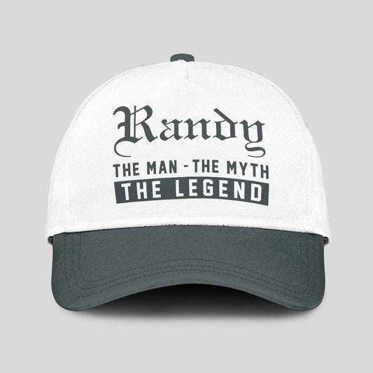 The Man The Myth The Legend Luxury Cap RANDY 13K1 C39PF