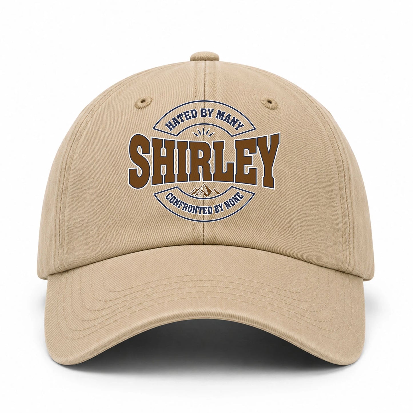 Hated By Many Confronted By None Washed Cap SHIRLEY 13K1 C36PF