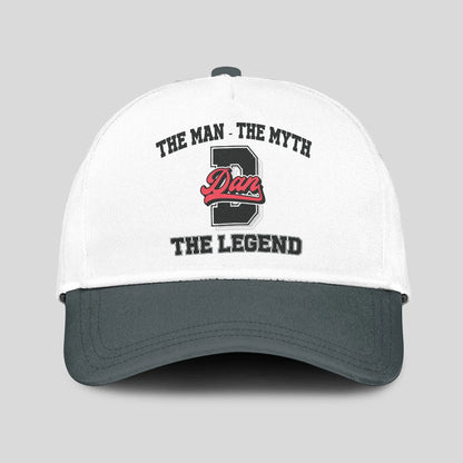 The Man The Myth The Legend Custom Initial Letter And Name Cap DAN 13K1 C38PF