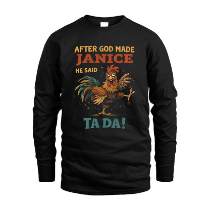 JANICE 13K1-563 After God Made Name He Said Ta Da!