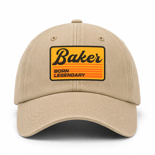 Born Legendary Vintage Washed Cap BAKER 13K1 C64PF
