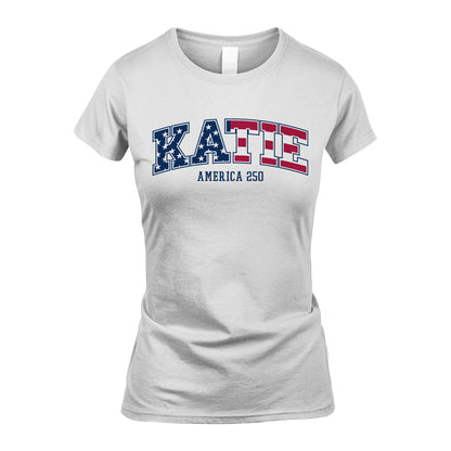 KATIE 13K1-555 America 250 Personalized