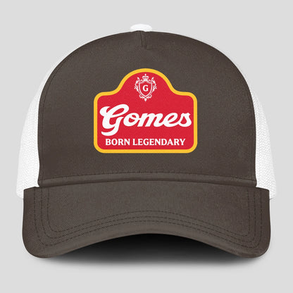 Born Legendary Charcoal Mesh Cap GOMES 13K1 C196PF