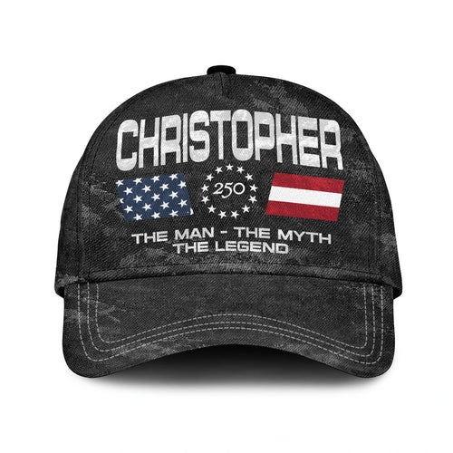 CHRISTOPHER 13K1-C11PF America 250 The man - The Myth - The Legend