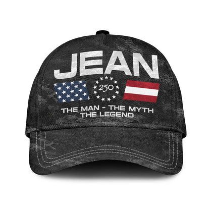 JEAN 13K1-C11PF America 250 The man - The Myth - The Legend