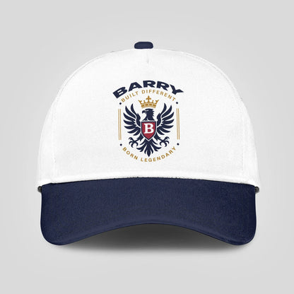 Built Different Born Legendary Elegant Blue And White Cap BARRY 13K1 C76PF