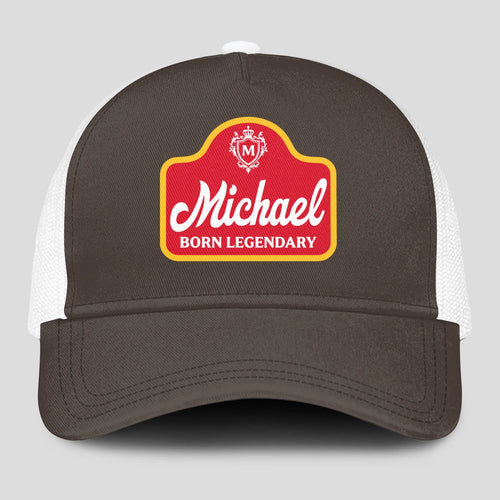 Born Legendary Charcoal Mesh Cap MICHAEL 13K1 C196PF