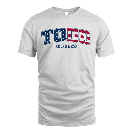 TODD 13K1-555 America 250 Personalized