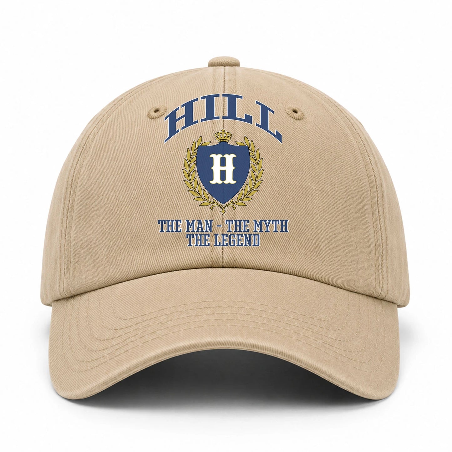 The Man The Myth The Legend Luxury Logo Cap HILL 13K1 C34PF