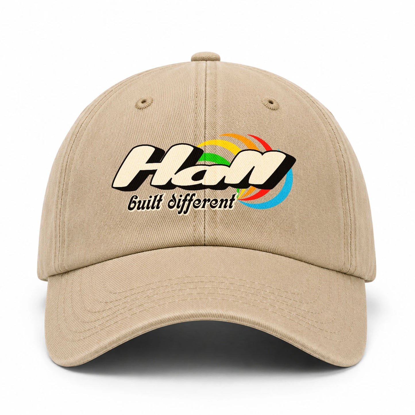 Your Name Built Different Retro Washed Cap HALL 13K1 C55PF