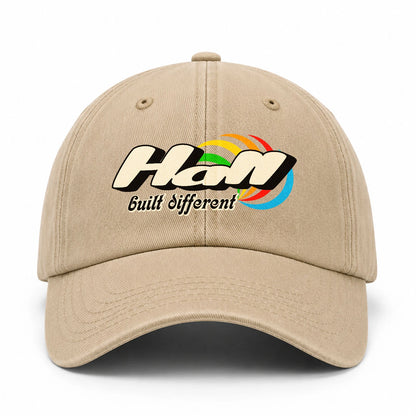 Your Name Built Different Retro Washed Cap HALL 13K1 C55PF