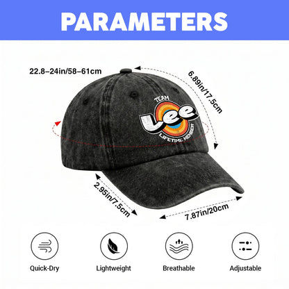Team Your Name Lifetime Member Logo Cap LEE 13K1 C66PF